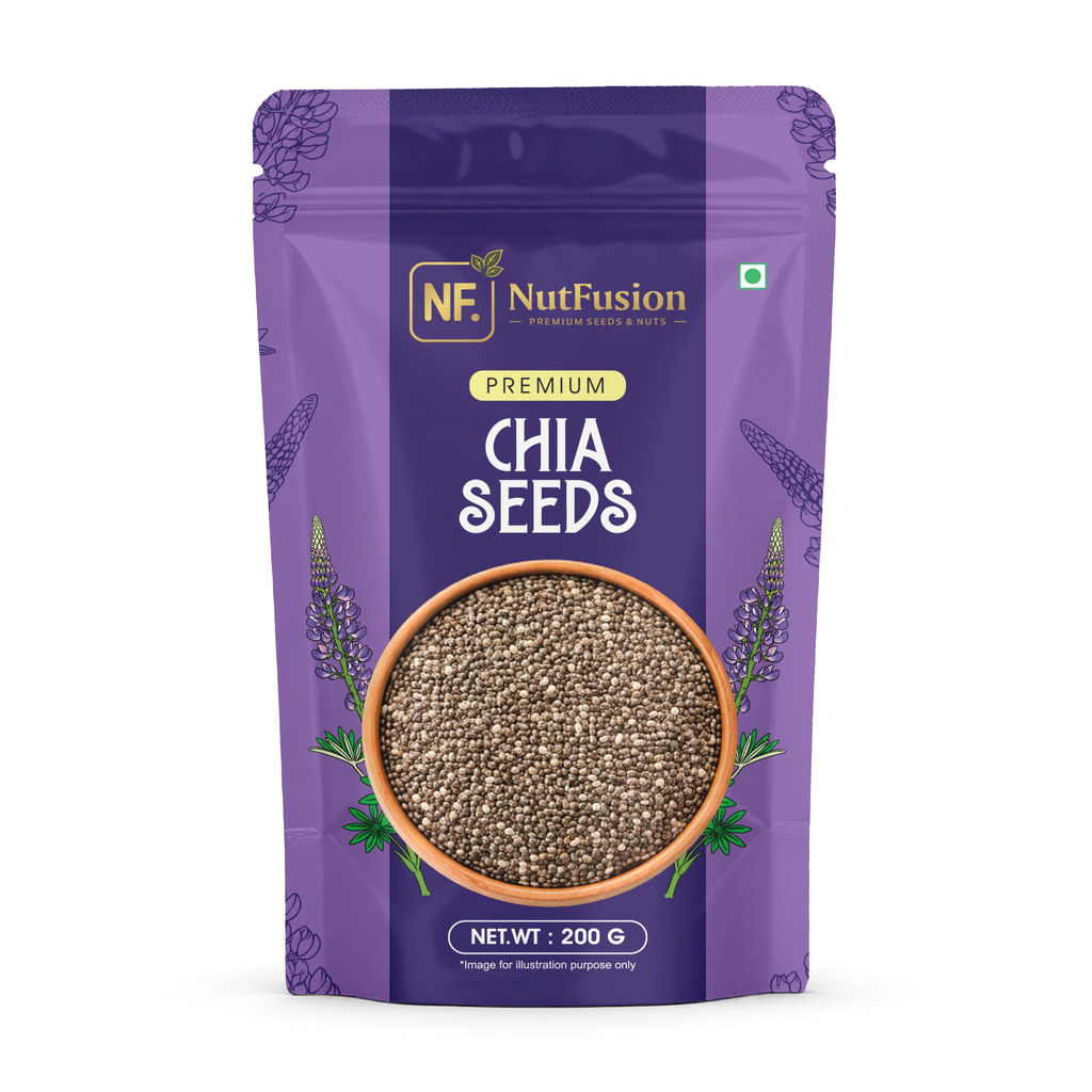 Nutfusion Chia Seeds 200Gm/6pc